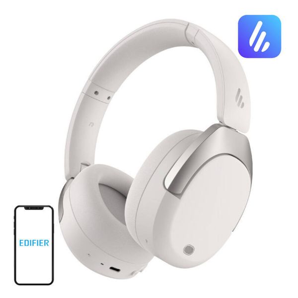 Edifier W830NB vezeték nélküli fejhallgató (fehér) (W830NB WHITE)